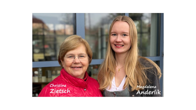Christine Zietsch und Magdalena Anderlik